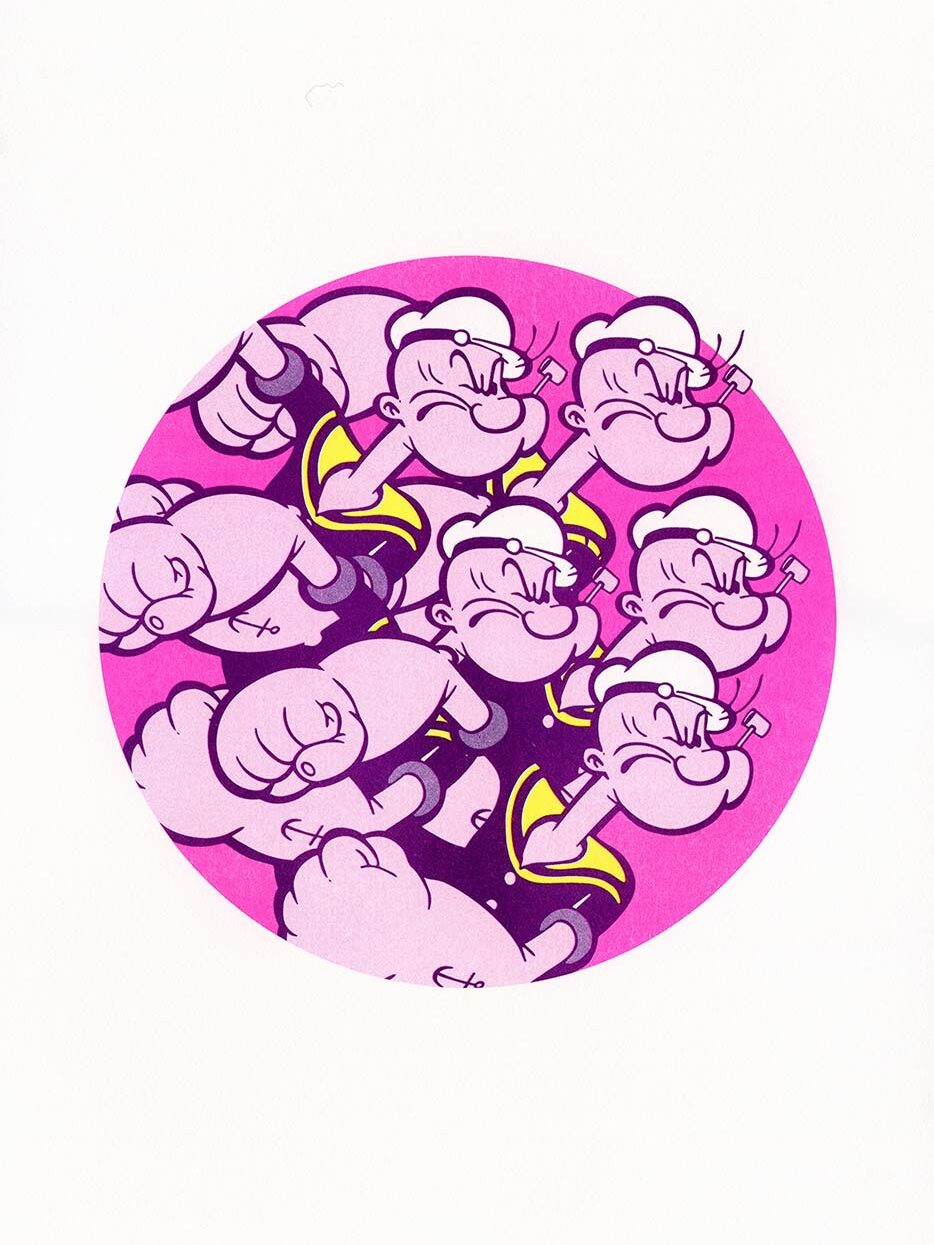 Popeye - Risographie
